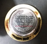 Small Miniature Novelty Drum Set Alpine Quartz Desk Clock Ornament - Needs Battery - Some Wear - Treasure Valley Antiques & Collectibles