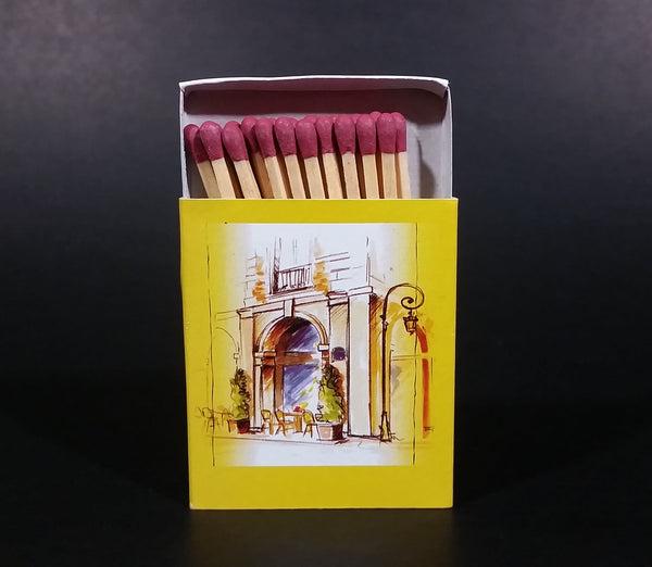 Ma Bourgogne Cafe Bistro Paris, France Wooden Matches Box Pack Promotional Souvenir Travel Collectible - Treasure Valley Antiques & Collectibles