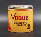 1960s Vogue Mild Cigarette Tobacco Tin no Lid - Treasure Valley Antiques & Collectibles