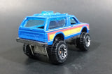 2017 Hot Wheels Chevy Blazer 4x4 Truck Blue Die Cast Toy Car SUV Vehicle - Treasure Valley Antiques & Collectibles
