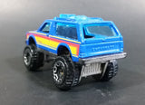 2017 Hot Wheels Chevy Blazer 4x4 Truck Blue Die Cast Toy Car SUV Vehicle - Treasure Valley Antiques & Collectibles