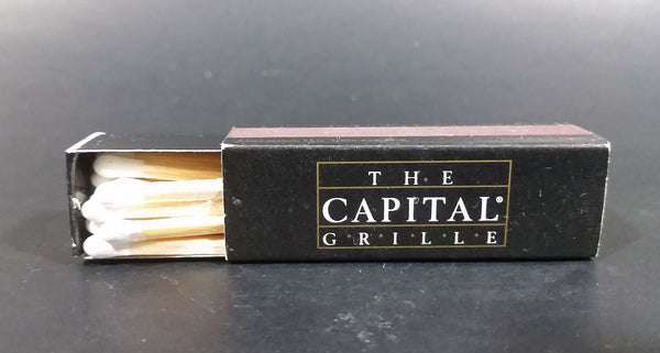 The Capital Grille Restaurant Seattle, Washington Wooden Matches Box Pack - Treasure Valley Antiques & Collectibles