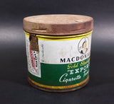 1940s Macdonald's Gold Standard Export Cigarette Tobacco Tin - Treasure Valley Antiques & Collectibles