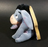 1997 Disney Winnie the Pooh Eeyore Character Soft Plush w/ Book "Friendly Tales" Mouse Works - Treasure Valley Antiques & Collectibles