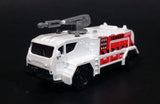 2007 Matchbox Airport Fire Tanker Truck White Die Cast Toy Car Emergency Vehicle - Treasure Valley Antiques & Collectibles