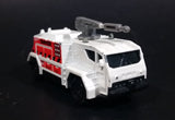2007 Matchbox Airport Fire Tanker Truck White Die Cast Toy Car Emergency Vehicle - Treasure Valley Antiques & Collectibles