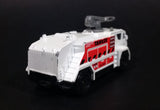 2007 Matchbox Airport Fire Tanker Truck White Die Cast Toy Car Emergency Vehicle - Treasure Valley Antiques & Collectibles