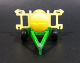 1990s Ertl Farm Machines John Deere Green and Yellow Sprayer 1/64 Die-cast Metal Farm Implement Toy Replica 5553-9011
