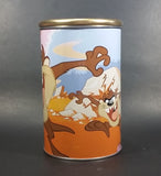 Warner Bros. Looney Tunes Taz Tasmanian Devil Character & Bugs Bunny Round Tin Canister - Treasure Valley Antiques & Collectibles