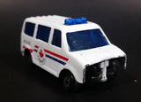Unknown Maker Canada Police White Van Die Cast Toy Car Emergency Vehicle - Treasure Valley Antiques & Collectibles