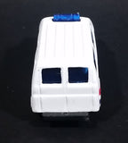 Unknown Maker Canada Police White Van Die Cast Toy Car Emergency Vehicle - Treasure Valley Antiques & Collectibles