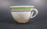 Imperial Crown China Austria Double Handle Tea Cup With Green and Golden Trim - Treasure Valley Antiques & Collectibles