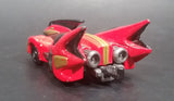 2003 Bandai Japan Power Rangers Dino Thunder Dino Fury Red Die Cast Toy Car Vehicle - Treasure Valley Antiques & Collectibles