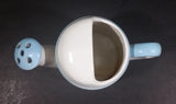 Vintage Holly Hobbie Blue Girl White Ceramic Flower Watering Can Collectible - Treasure Valley Antiques & Collectibles