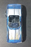 2002 Hot Wheels '65 Corvette Convertible Metallic Blue Die Cast Toy Car Vehicle - Treasure Valley Antiques & Collectibles