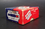 Vintage Don Juan Double Edge Blades - Super Chrome Steel - 6 left in box wrapped - Treasure Valley Antiques & Collectibles