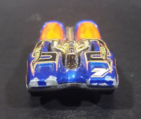 2003 Hot Wheels Vintage Splittin' Image 7 Blue Die Cast Toy Race Car Vehicle - Treasure Valley Antiques & Collectibles