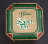 Vintage Ty-Phoo Select Tea Green Tin Storage Container - Treasure Valley Antiques & Collectibles