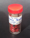 Vintage Red Furniture Nails from Dominion Tack and Nail Co. Ltd - Treasure Valley Antiques & Collectibles