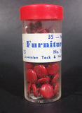 Vintage Red Furniture Nails from Dominion Tack and Nail Co. Ltd - Treasure Valley Antiques & Collectibles