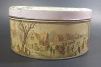 1953 Huntley & Palmers Queen Elizabeth II & The Duke of Edinburgh Biscuits Tin