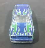 1980s Zee Toys Dyna Wheels Audi Quattro Blue & Green w/ Grey Shark Car No. D87 Die Cast Toy Vehicle - 1/64 Scale - Treasure Valley Antiques & Collectibles