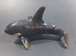 Vintage Telegraph Cove, B.C. Orca Killer Whale Ceramic Hanging Ornament Souvenir Travel Collectible - Treasure Valley Antiques & Collectibles