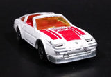 Vintage Majorette Nissan 300 ZX Turbo T-Top No. 241 White with Opening Doors and Moving Headlights 1/62 Scale Made in France - Treasure Valley Antiques & Collectibles
