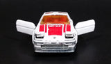 Vintage Majorette Nissan 300 ZX Turbo T-Top No. 241 White with Opening Doors and Moving Headlights 1/62 Scale Made in France - Treasure Valley Antiques & Collectibles