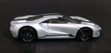 2017 Hot Wheels Nightburnerz 2017 Ford GT Silver Grey w/ Black Stripes Die Cast Toy Car Vehicle - Treasure Valley Antiques & Collectibles