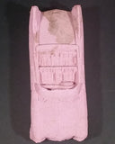 1950's Dream Machines Cadillac Eldorado Convertible Pink Car Sand Sculpture - Made in Canada - Treasure Valley Antiques & Collectibles