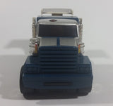 Vintage Tonka 061 GMC Semi Truck Big Rig Teal Blue & Silver Pressed Steel Toy Vehicle w/ Spoiler - Treasure Valley Antiques & Collectibles