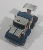 Vintage Tonka 061 GMC Semi Truck Big Rig Teal Blue & Silver Pressed Steel Toy Vehicle w/ Spoiler - Treasure Valley Antiques & Collectibles