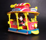 Vintage Disneyland Toontown Jolly Trolley Mickey & Minnie Friction Toy Vehicle - Treasure Valley Antiques & Collectibles