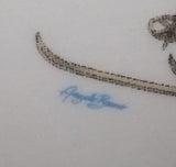 Vintage Niderviller Skiing Chalet Boy and Girl on Skis Ceramic Pottery Mug Tea and Toast Cup & Saucer Set - Treasure Valley Antiques & Collectibles