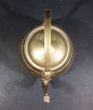 Beautifully Engraved Vintage Solid Brass Teapot Made in India - Treasure Valley Antiques & Collectibles