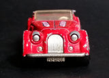 Vintage 1980s Majorette Morgan Hard Top Convertible Red No. 261 1/50 Scale Die Cast Toy Car Vehicle Made in France - Treasure Valley Antiques & Collectibles