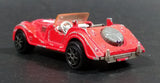 Vintage 1980s Majorette Morgan Hard Top Convertible Red No. 261 1/50 Scale Die Cast Toy Car Vehicle Made in France - Treasure Valley Antiques & Collectibles