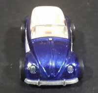 2006 Hot Wheels Classics Series 2 Volkswagen Beetle Convertible Spectraflame Blue Die Cast Toy Car Vehicle - Treasure Valley Antiques & Collectibles
