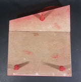 Vintage 1960s Beilei Red Wooden Baby Grand Piano Made in Shanghai, China - Treasure Valley Antiques & Collectibles