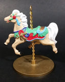 1989 Hallmark Cards 3" Carousel Horse "Ginger" 4/4 Decorative Christmas Ornament - Treasure Valley Antiques & Collectibles