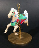 1989 Hallmark Cards 3" Carousel Horse "Ginger" 4/4 Decorative Christmas Ornament - Treasure Valley Antiques & Collectibles