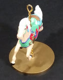 1989 Hallmark Cards 3" Carousel Horse "Ginger" 4/4 Decorative Christmas Ornament - Treasure Valley Antiques & Collectibles