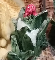 Two Puppy Dogs Being Curious and Playful with a Turtle Resin Decorative Ornament - Treasure Valley Antiques & Collectibles