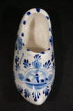 Delft Blue Holland Hand Painted Dutch Windmill Decor Ceramic Clog Shoe Ash Tray Numbered - Treasure Valley Antiques & Collectibles