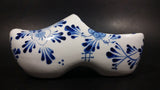 Delft Blue Holland Hand Painted Dutch Windmill Decor Ceramic Clog Shoe Ash Tray Numbered - Treasure Valley Antiques & Collectibles