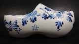Delft Blue Holland Hand Painted Dutch Windmill Decor Ceramic Clog Shoe Ash Tray Numbered - Treasure Valley Antiques & Collectibles