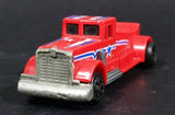 Vintage 1980 Kidco Burnin' Key Cars Red Semi Tractor Truck Drag Racing Rig Die Cast Toy Vehicle No Key - Treasure Valley Antiques & Collectibles