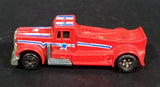 Vintage 1980 Kidco Burnin' Key Cars Red Semi Tractor Truck Drag Racing Rig Die Cast Toy Vehicle No Key - Treasure Valley Antiques & Collectibles