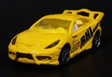 2001 Hot Wheels Toyota Celica "RHLman Turbo" Yellow Die Cast Toy Race Car Vehicle - Treasure Valley Antiques & Collectibles